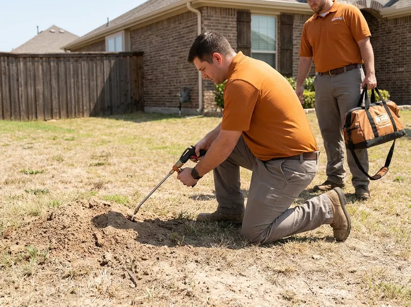 Fire Ant Colony Eradication & Lawn Turf Barrier in Joshua, TX
